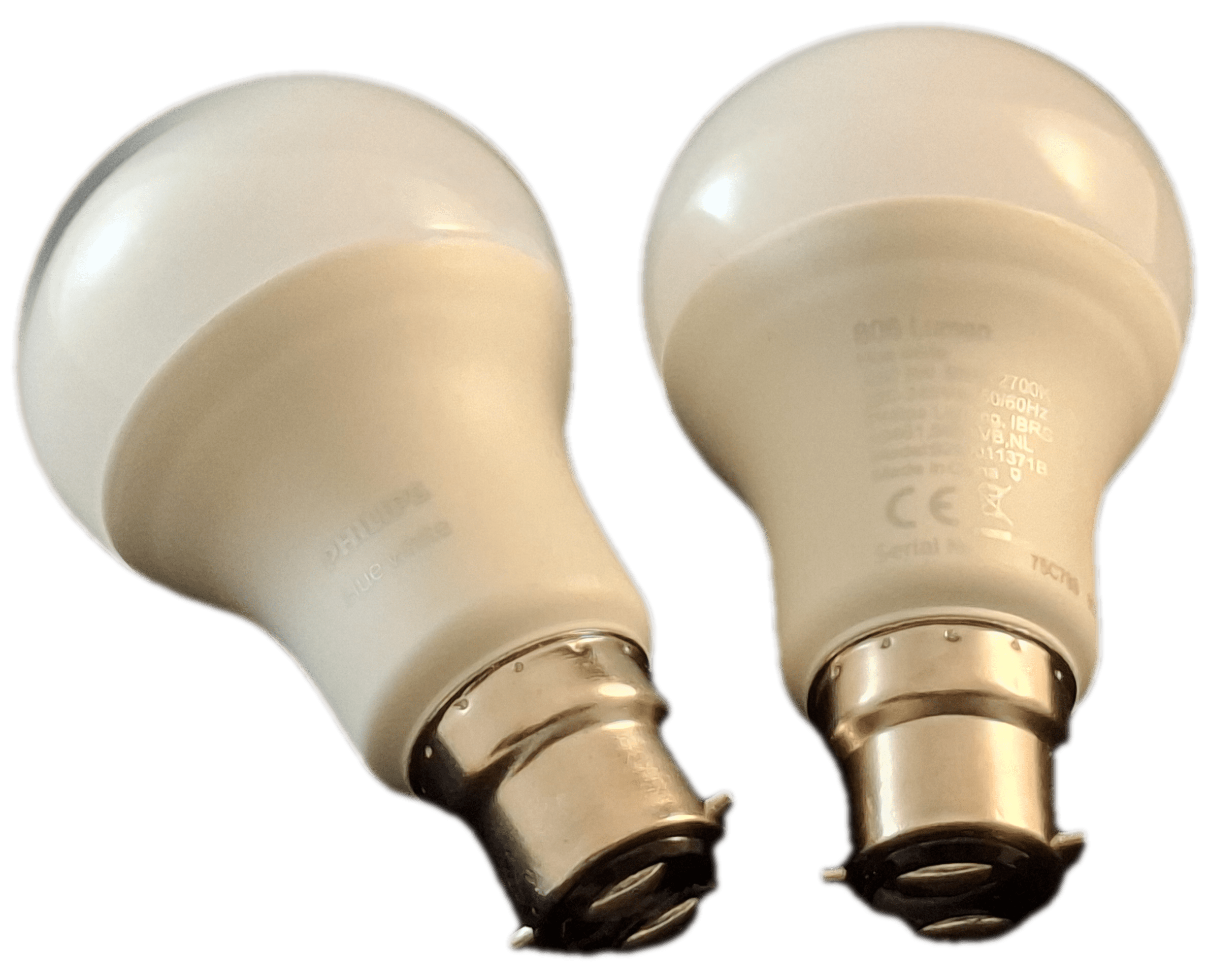 B22 Philips Hue White 800 Smart Bulb (twin pack) 4